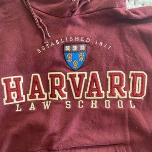 Harvard Law Vintage Champion Hoodie